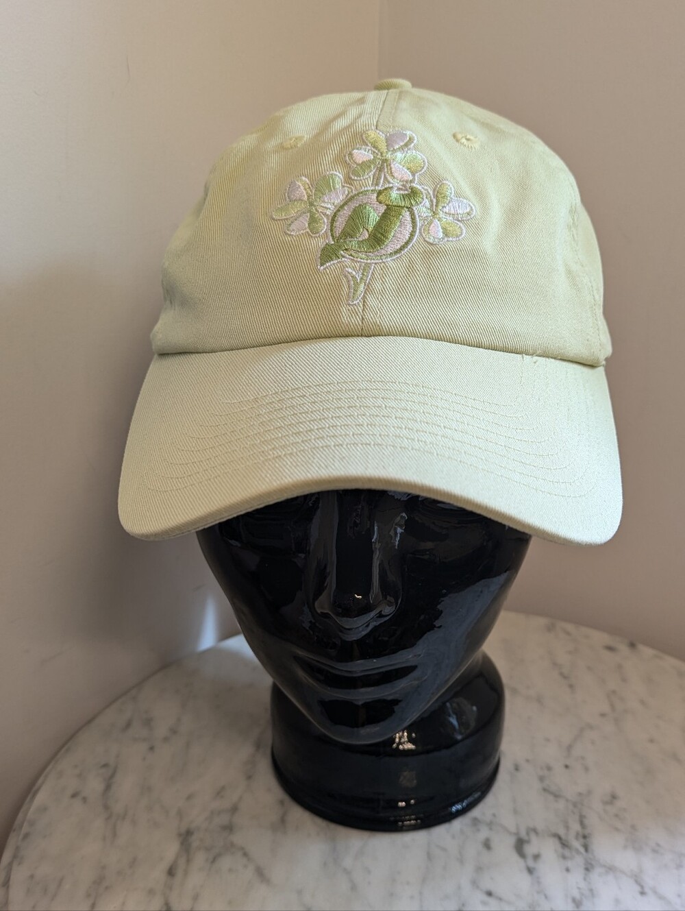 Old Time Hockey New Jersey Devils Embroidered Women's Baseball Cap In Pale Green